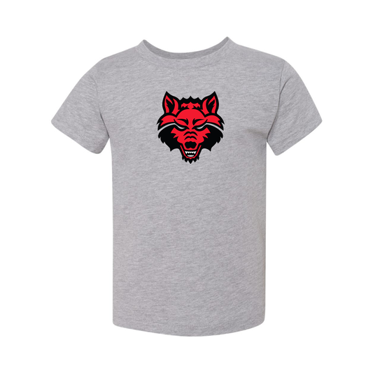 Arkansas State Red Wolves BELLA  CANVAS Toddler Jersey Tee