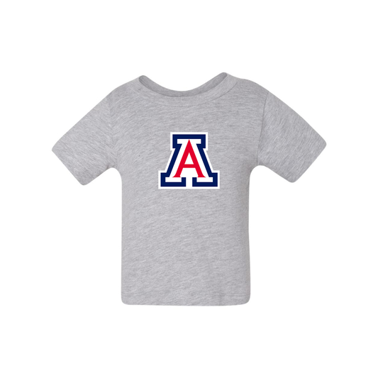Arizona Wildcats  BELLA CANVAS Infant Jersey Tee