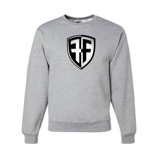 Men's Foffa Bike  JERZEES NuBlend Crewneck Sweatshirt