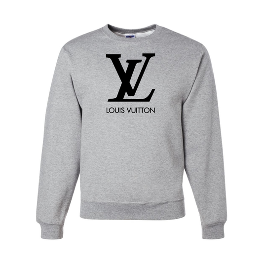 Men's   Louis Vuitton JERZEES NuBlend Crewneck Sweatshirt