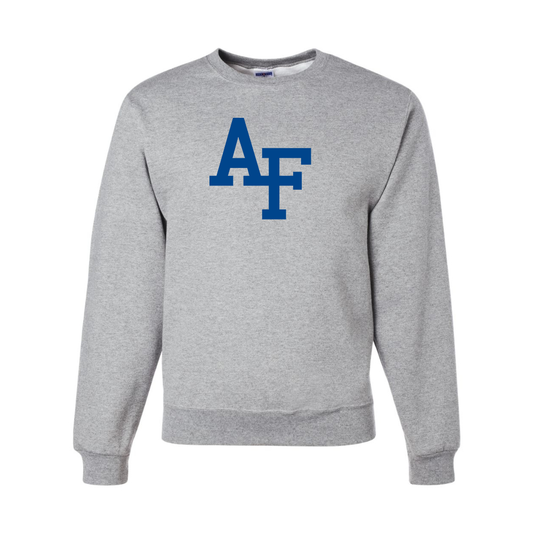 Men's Air Force Falcons  JERZEES NuBlend Crewneck Sweatshirt