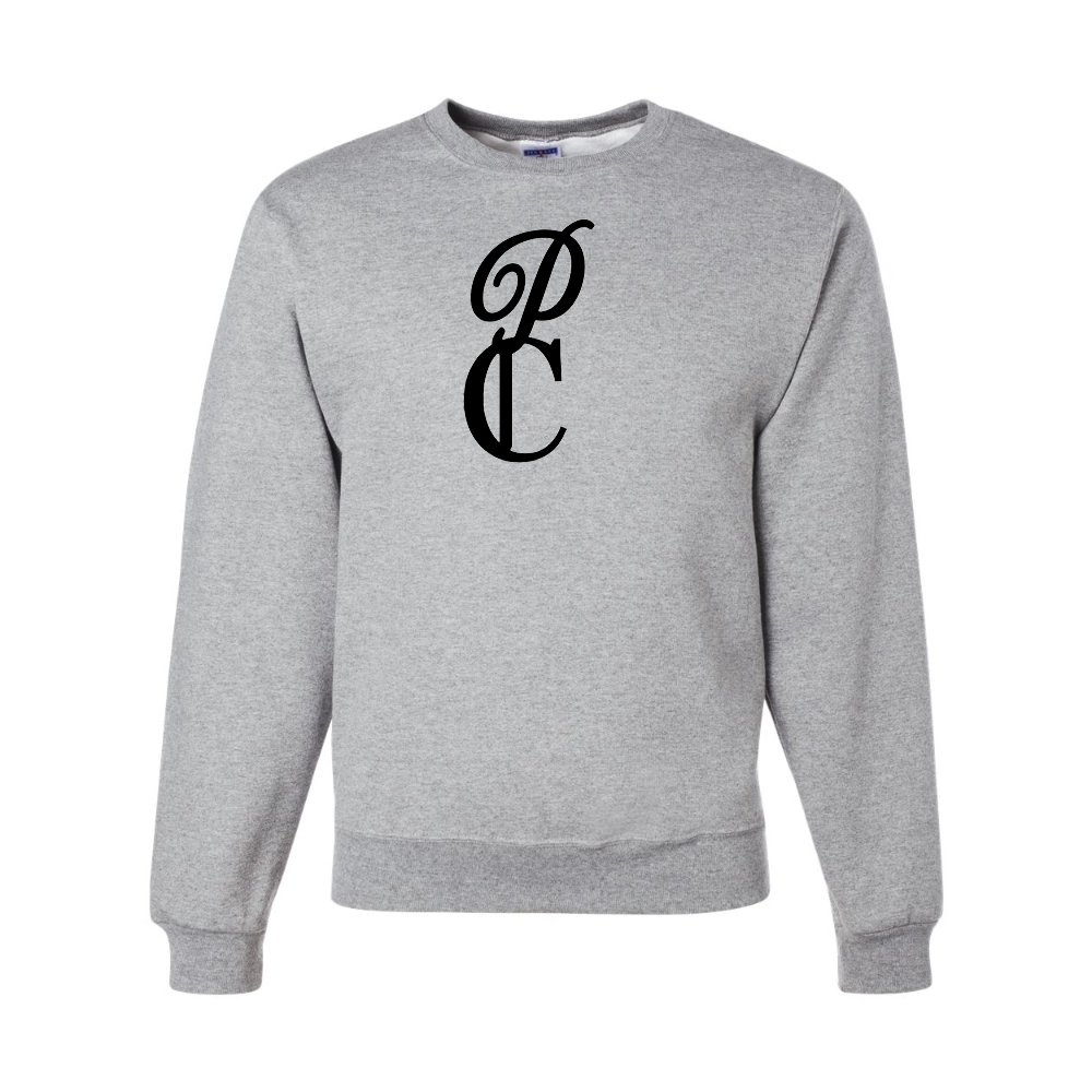 Men's P & C Black  JERZEES NuBlend Crewneck Sweatshirt