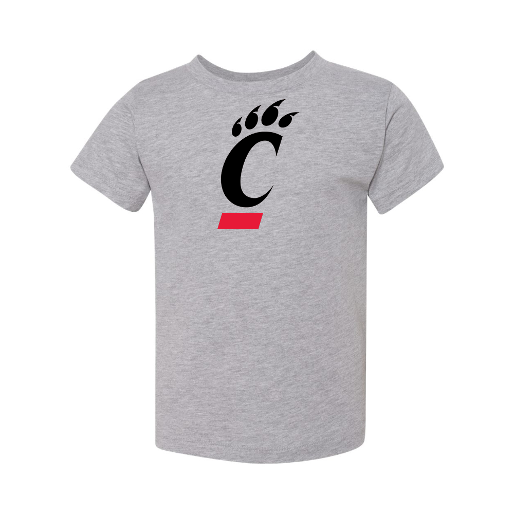 Cincinnati Bearcats BELLA  CANVAS Toddler Jersey Tee