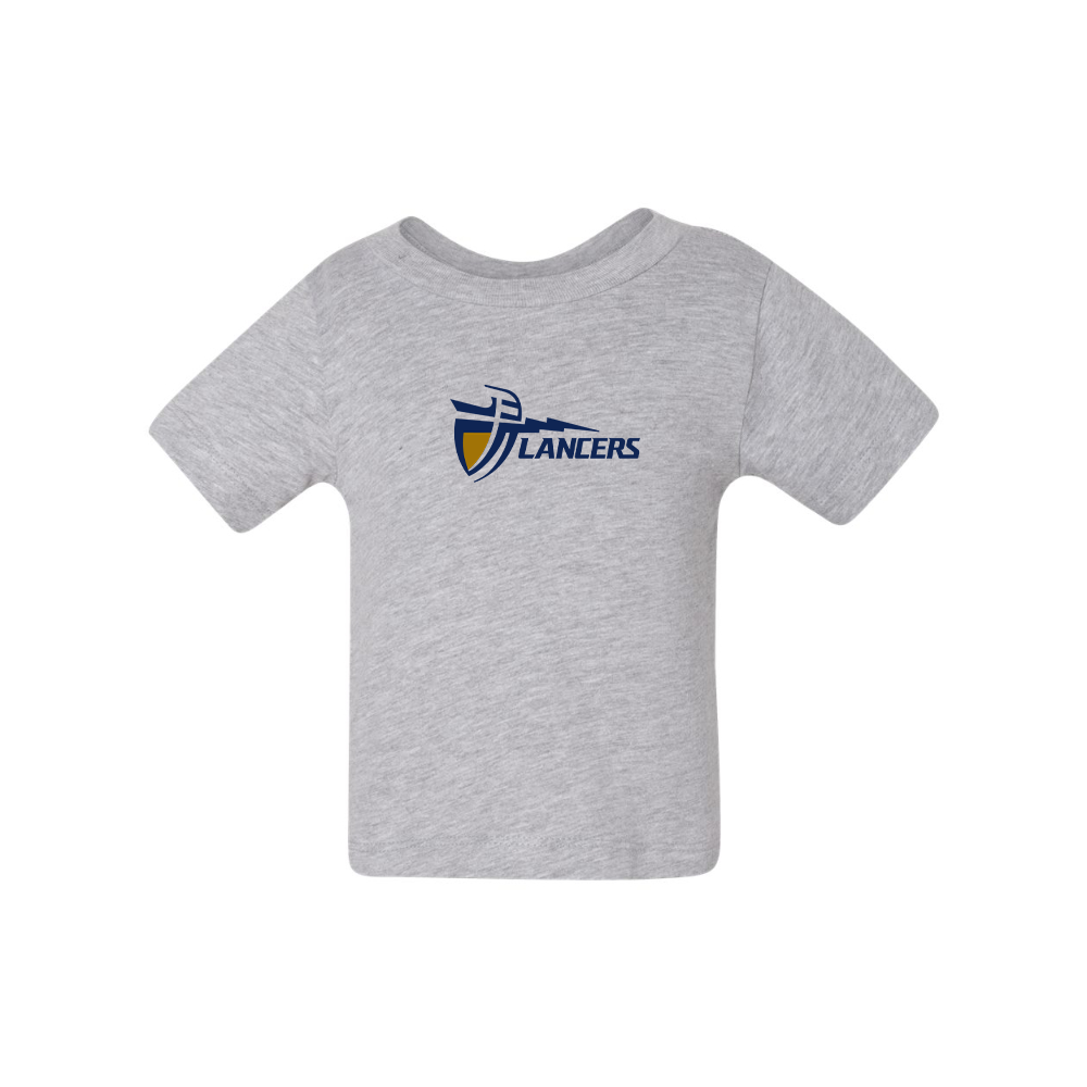 California Baptist Lancers BELLA CANVAS Infant Jersey Tee