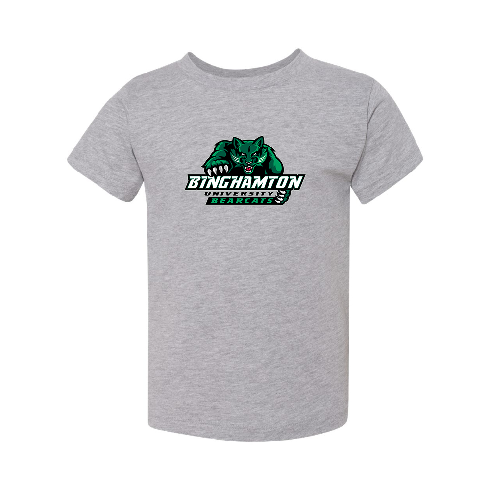Binghamton Bearcats BELLA  CANVAS Toddler Jersey Tee
