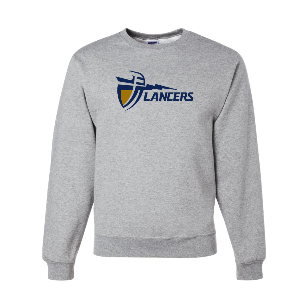 Men's California Baptist Lancers JERZEES NuBlend Crewneck Sweatshirt
