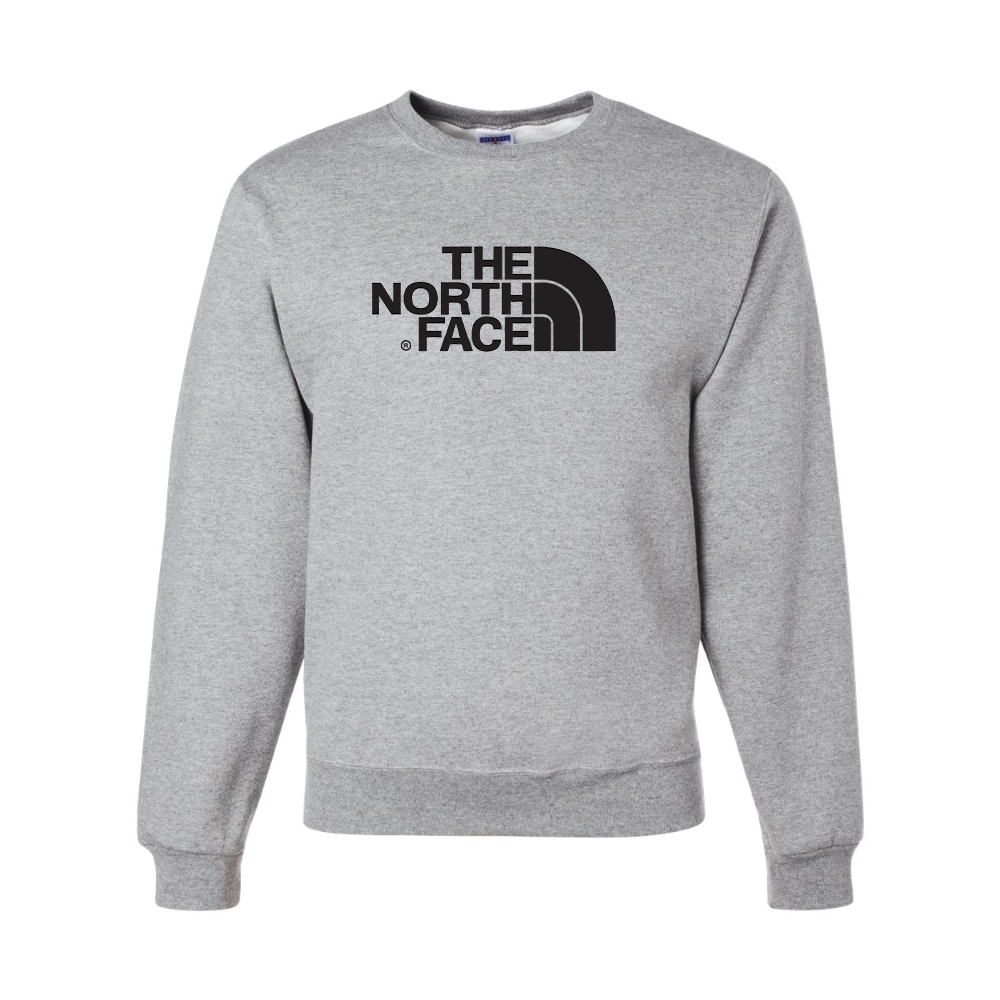 Men's  The North Face Black JERZEES NuBlend Crewneck Sweatshirt