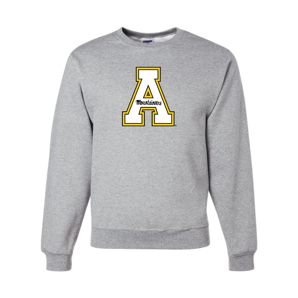 Men's  Appalachian State Mountaineers JERZEES NuBlend Crewneck Sweatshirt