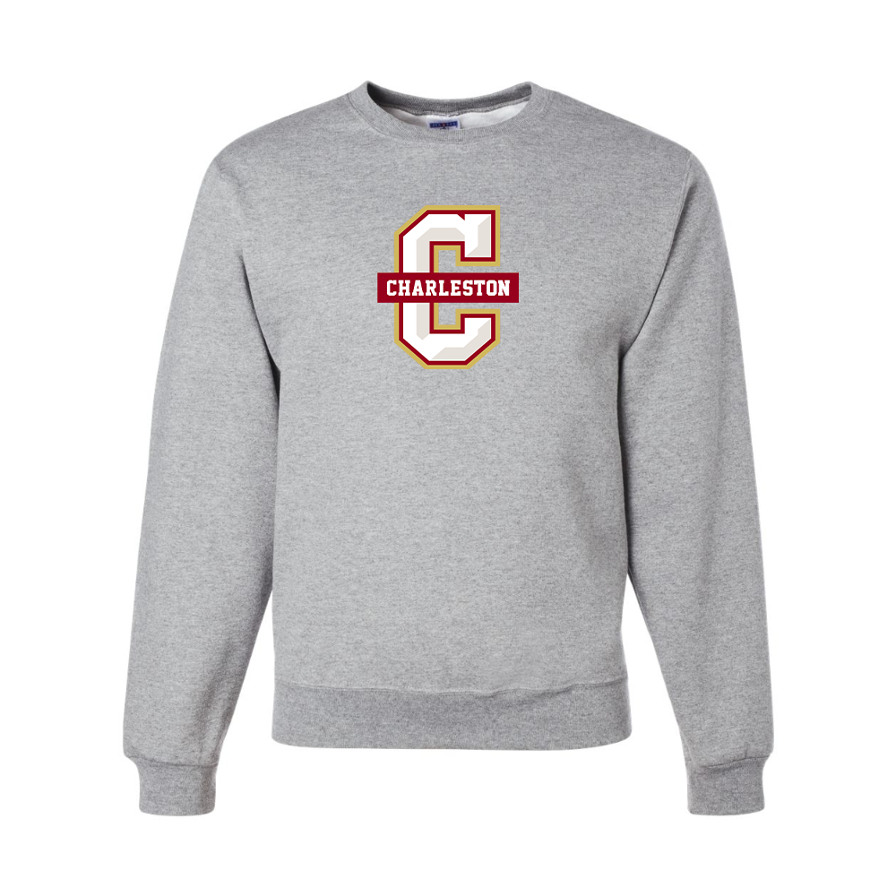 Men's Charleston Cougars JERZEES NuBlend Crewneck Sweatshirt
