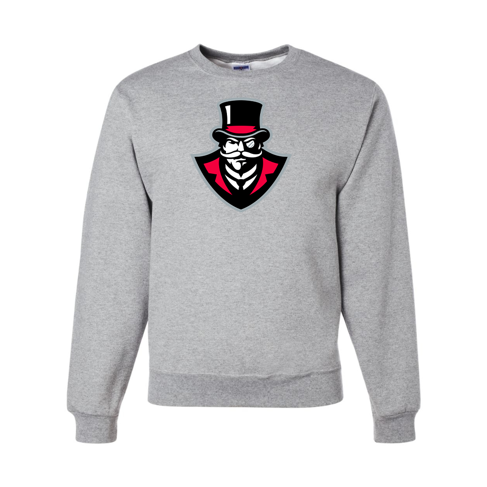 Men's  Austin Peay Governors JERZEES NuBlend Crewneck Sweatshirt