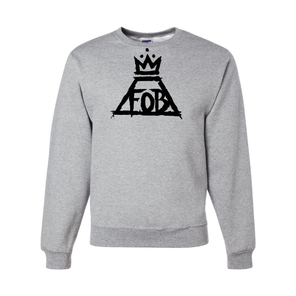 Men's Fall Out Boy  JERZEES NuBlend Crewneck Sweatshirt