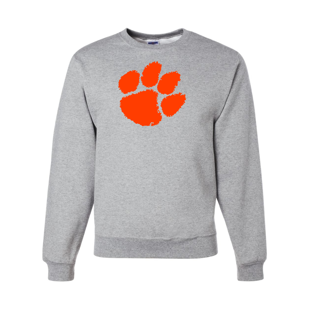 Men's Clemson Tigers JERZEES NuBlend Crewneck Sweatshirt