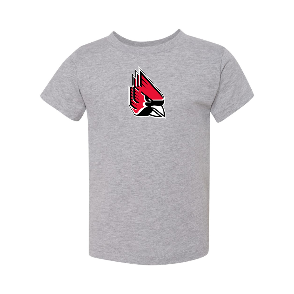 Ball State Cardinals BELLA  CANVAS Toddler Jersey Tee