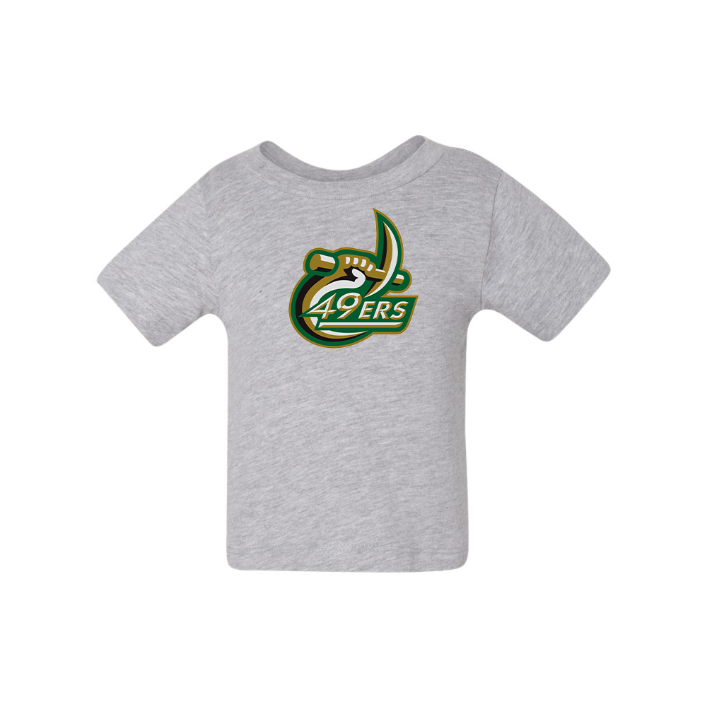 Charlotte 49ers BELLA CANVAS Infant Jersey Tee