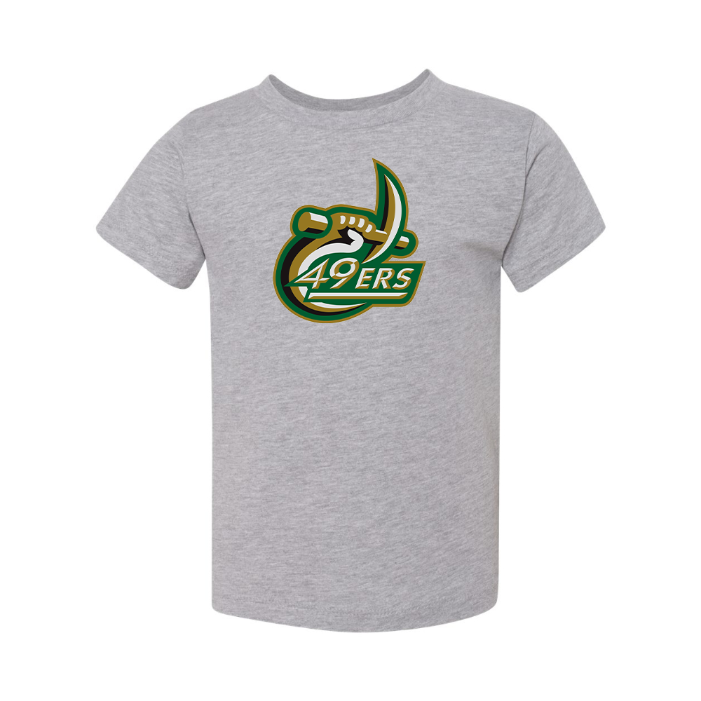 Charlotte 49ers BELLA  CANVAS Toddler Jersey Tee