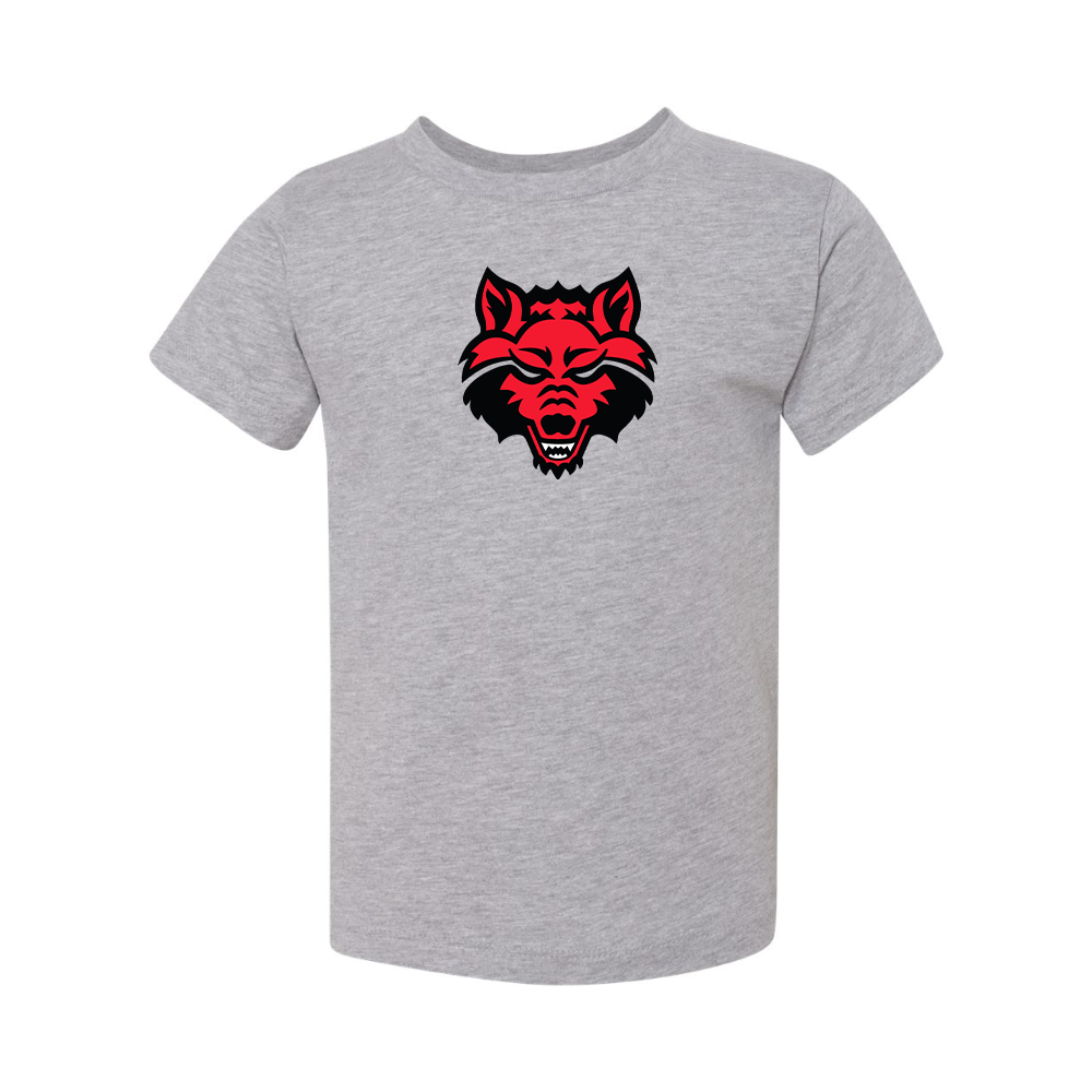 Arkansas State Red Wolves BELLA  CANVAS Toddler Jersey Tee