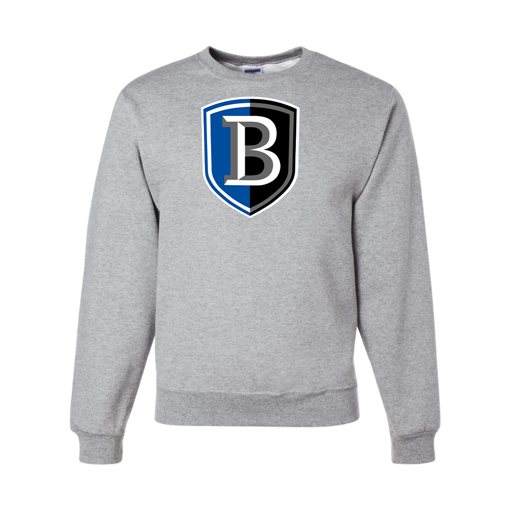 Men's   Bentley Falcons JERZEES NuBlend Crewneck Sweatshirt