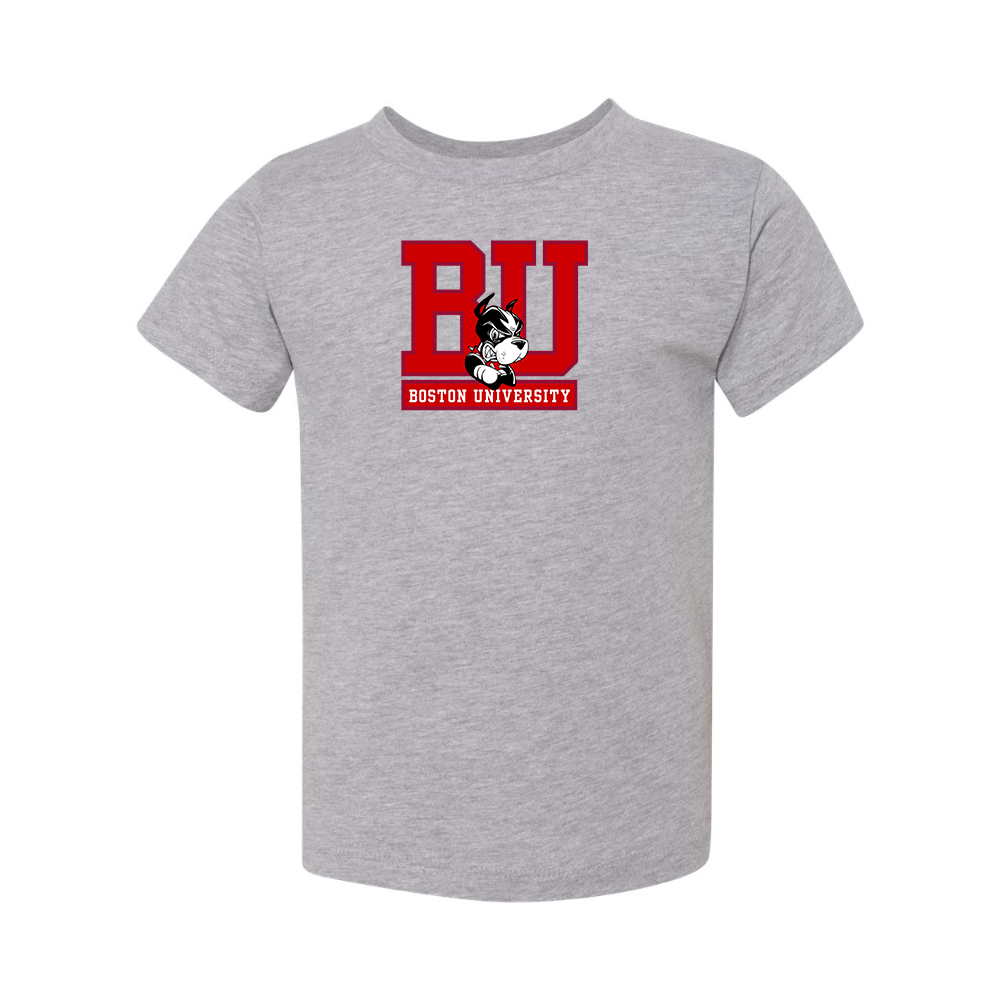 Boston University Terriers BELLA  CANVAS Toddler Jersey Tee