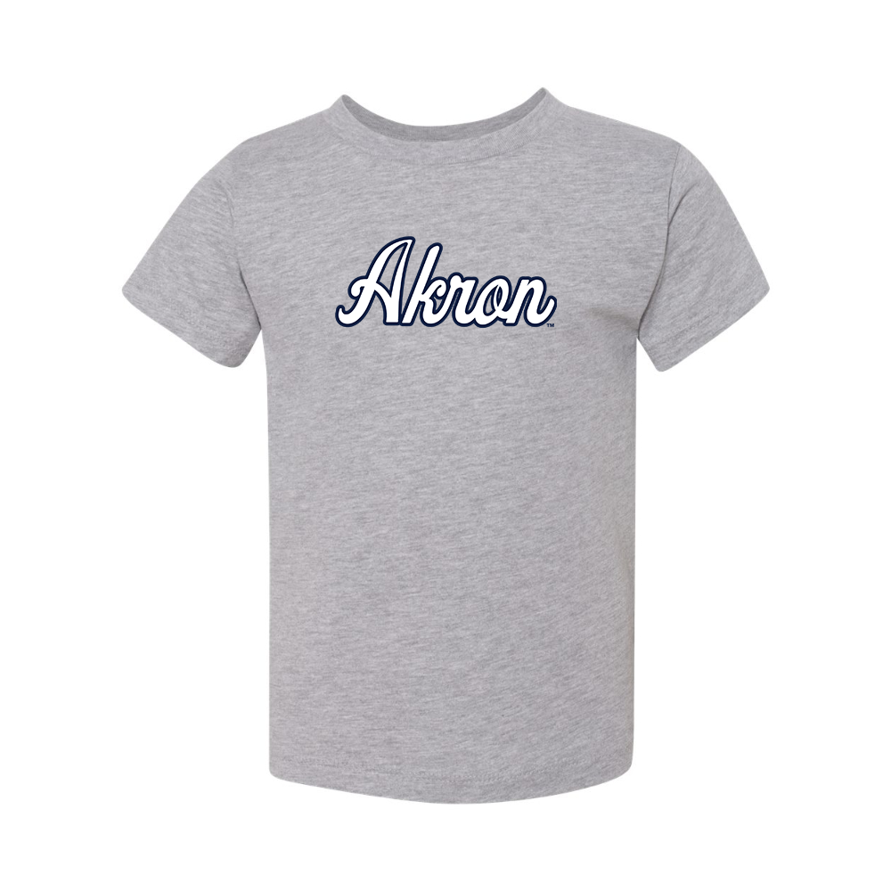 Akron Zips  BELLA  CANVAS Toddler Jersey Tee