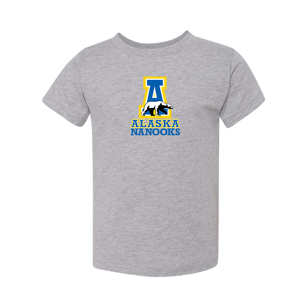 Alaska Nanooks BELLA  CANVAS Toddler Jersey Tee