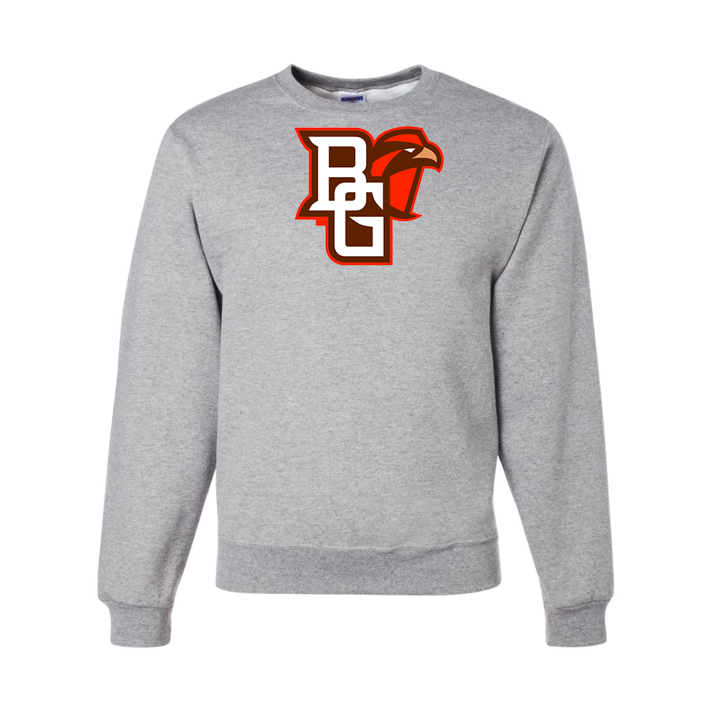 Men's Bowling Green Falcons JERZEES NuBlend Crewneck Sweatshirt