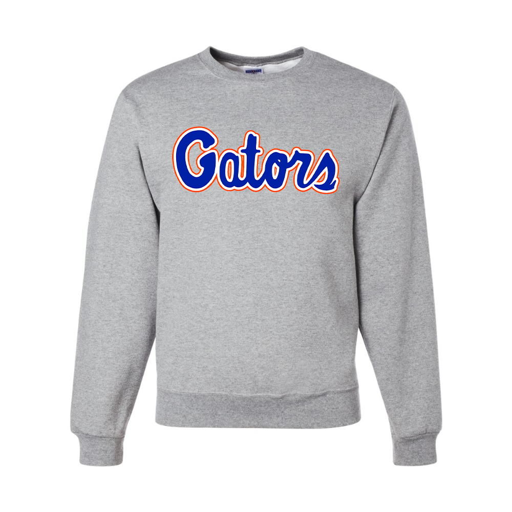 Men's Florida Gators Script JERZEES NuBlend Crewneck Sweatshirt