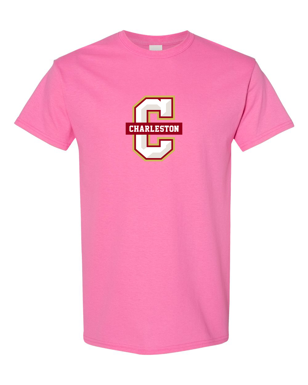 Men's  Charleston Cougars Gildan Heavy Cotton T-Shirt