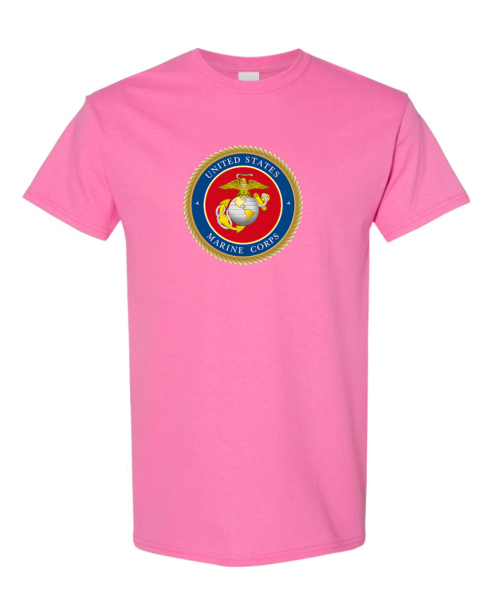 Men's USMC Emblem Gildan Heavy Cotton T-Shirt