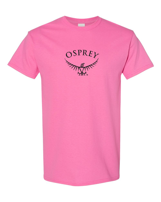 Men's Osprey Black  Gildan Heavy Cotton T-Shirt