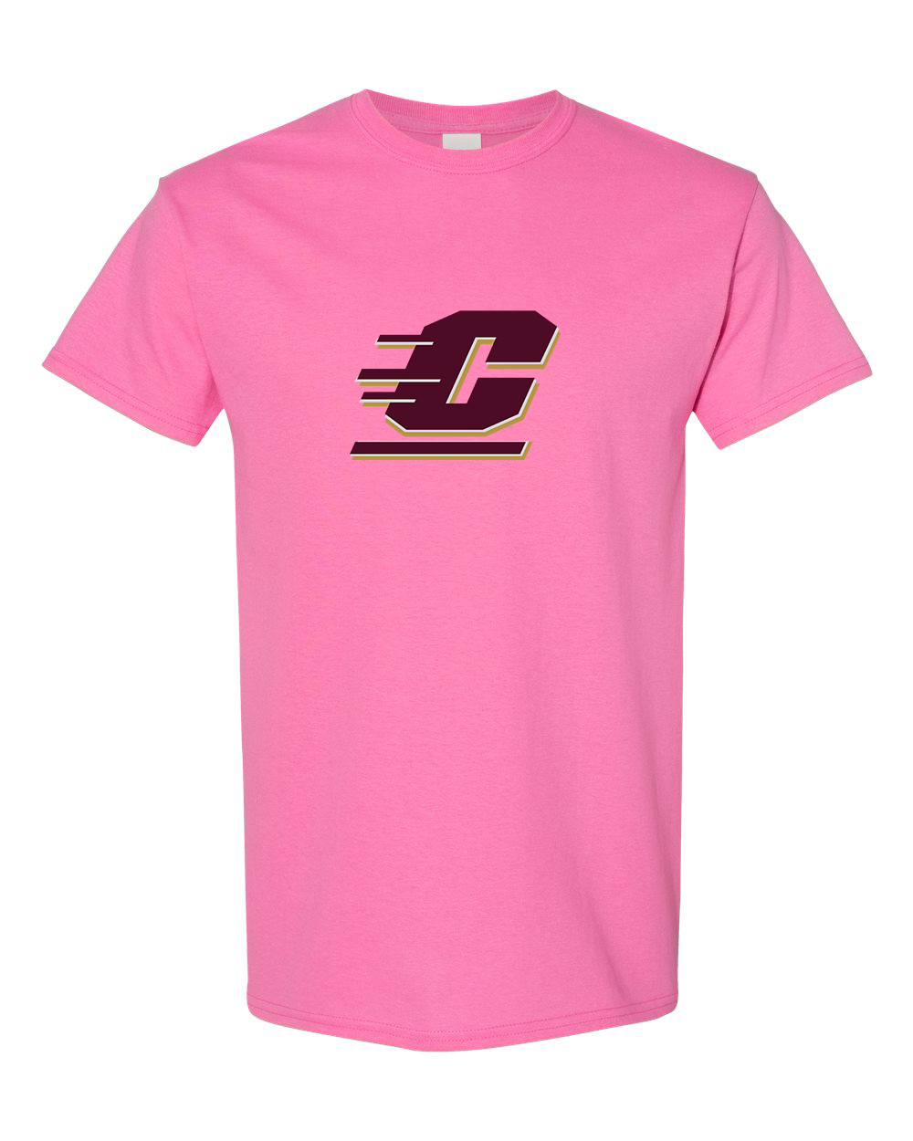 Men's  Central Michigan Chippewas   Gildan Heavy Cotton T-Shirt