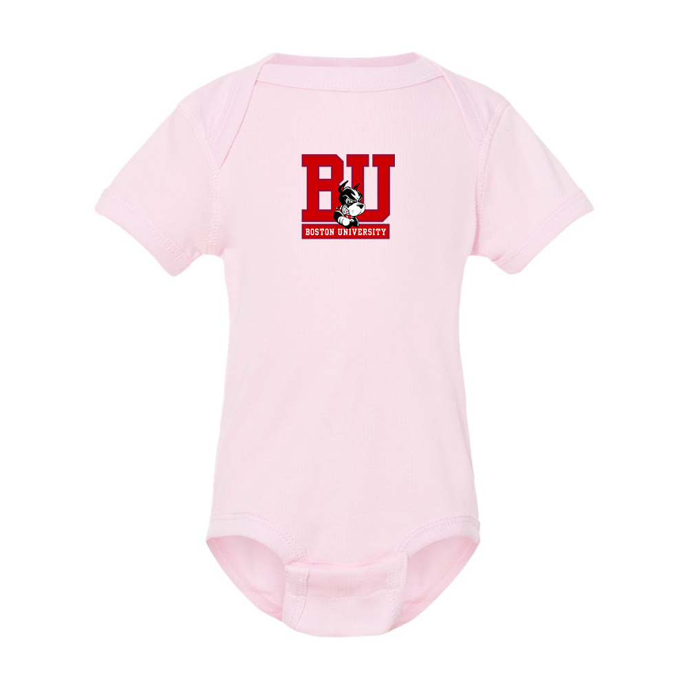 Boston University Terriers Rabbit Skins Infant Baby Rib Bodysuit