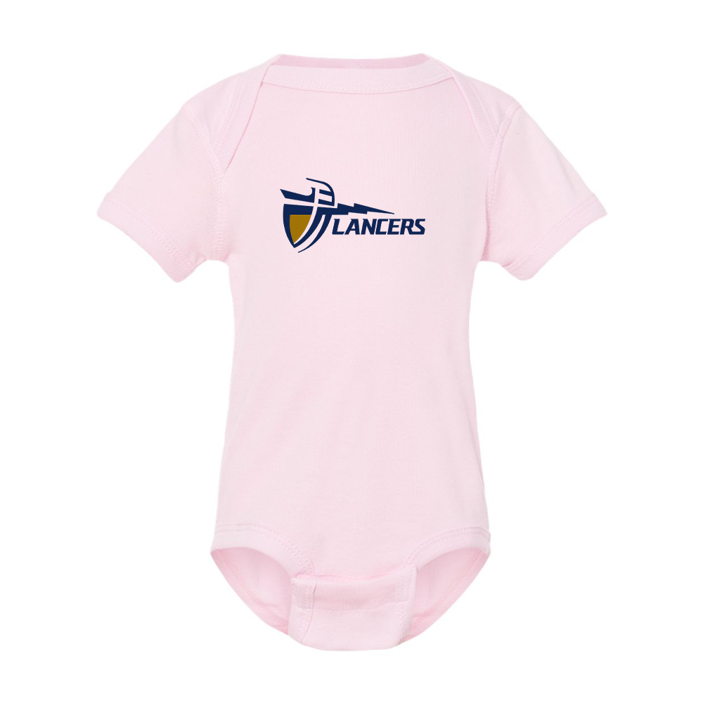 California Baptist Lancers  Rabbit Skins Infant Baby Rib Bodysuit
