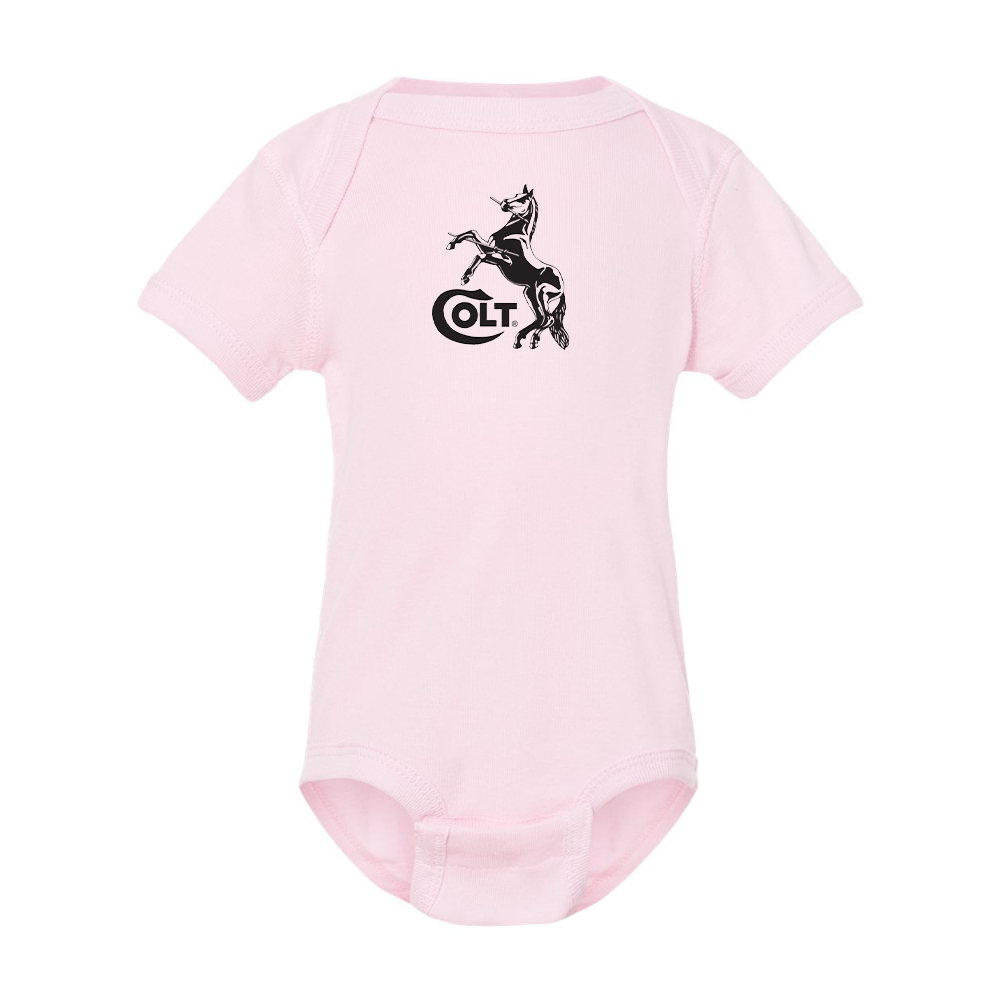 Colt Horse Rabbit Skins Infant Baby Rib Bodysuit