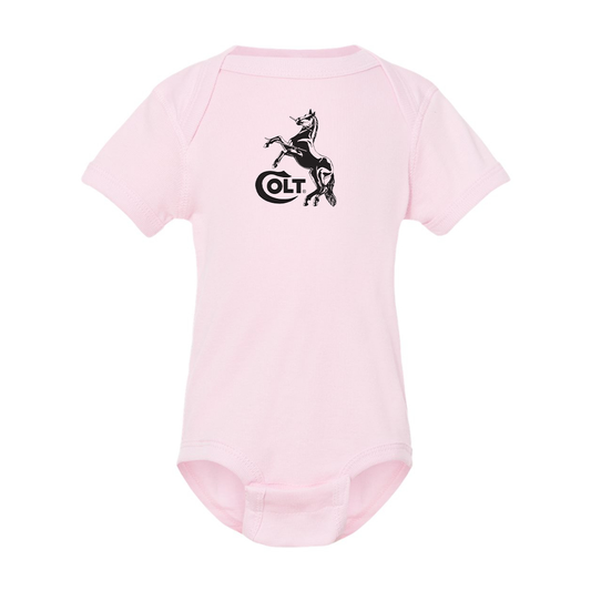 Colt Horse Rabbit Skins Infant Baby Rib Bodysuit