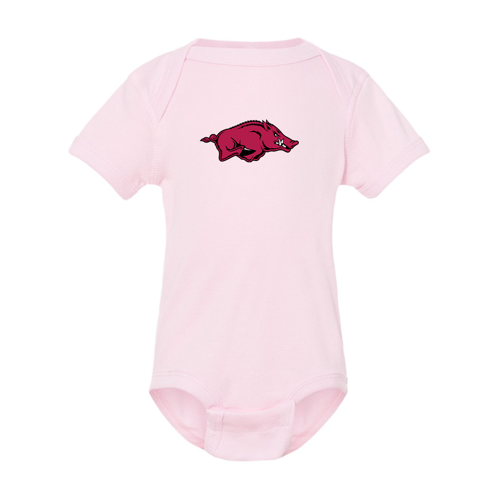 Arkansas Razorbacks Rabbit Skins Infant Baby Rib Bodysuit