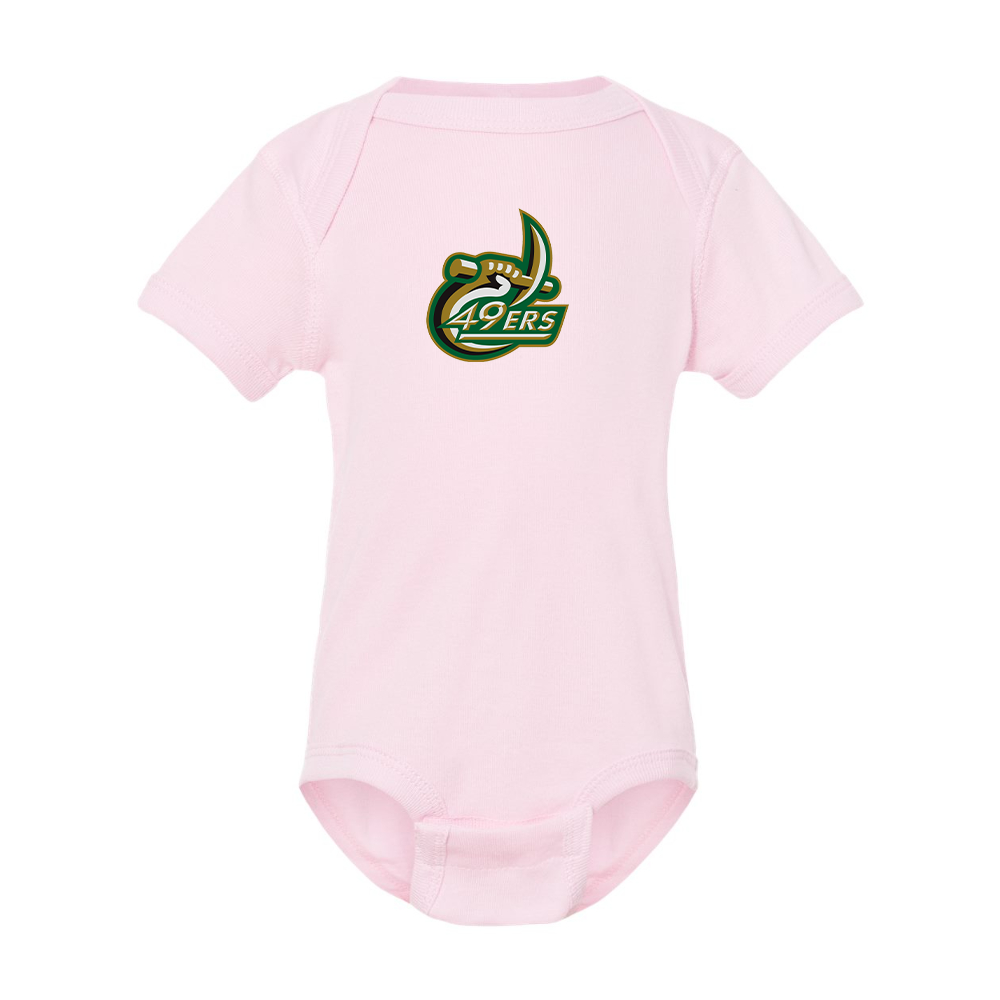 Charlotte 49ers Rabbit Skins Infant Baby Rib Bodysuit