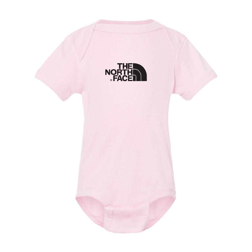 The North Face Black Rabbit Skins Infant Baby Rib Bodysuit