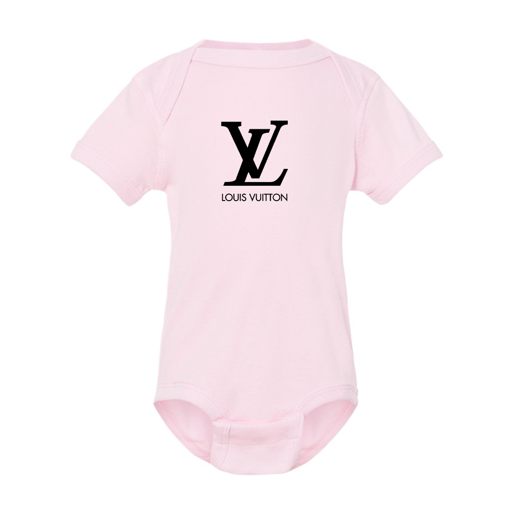 Louis Vuitton Rabbit Skins Infant Baby Rib Bodysuit