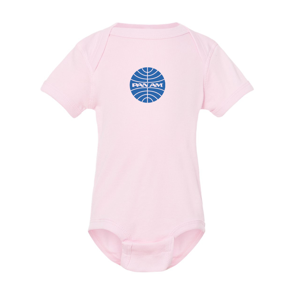 Pan Am  Rabbit Skins Infant Baby Rib Bodysuit