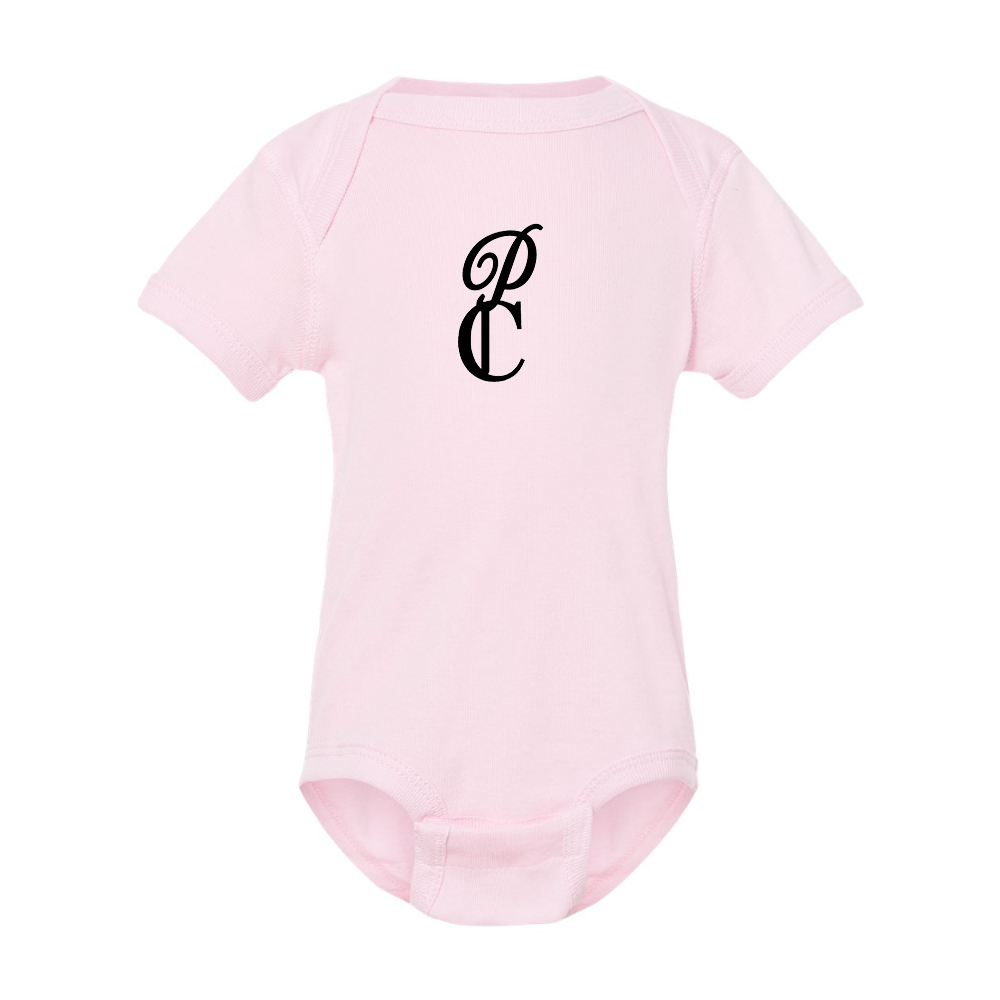 P & C Black  Rabbit Skins Infant Baby Rib Bodysuit