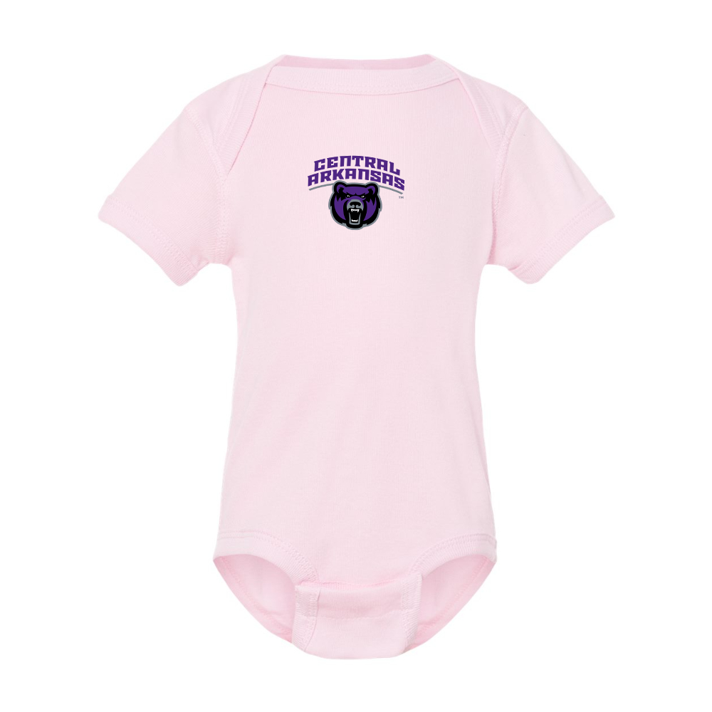Central Arkansas Bears   Rabbit Skins Infant Baby Rib Bodysuit