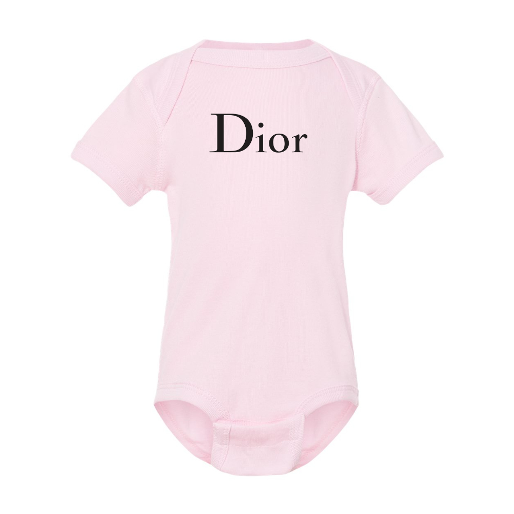 Dior Rabbit Skins Infant Baby Rib Bodysuit