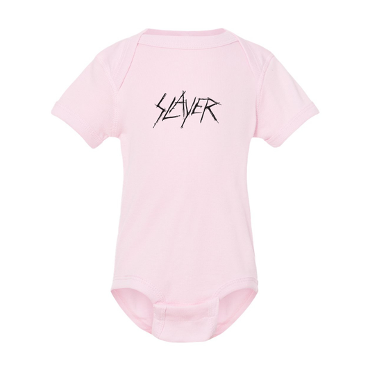 Slayer Carved Rabbit Skins Infant Baby Rib Bodysuit