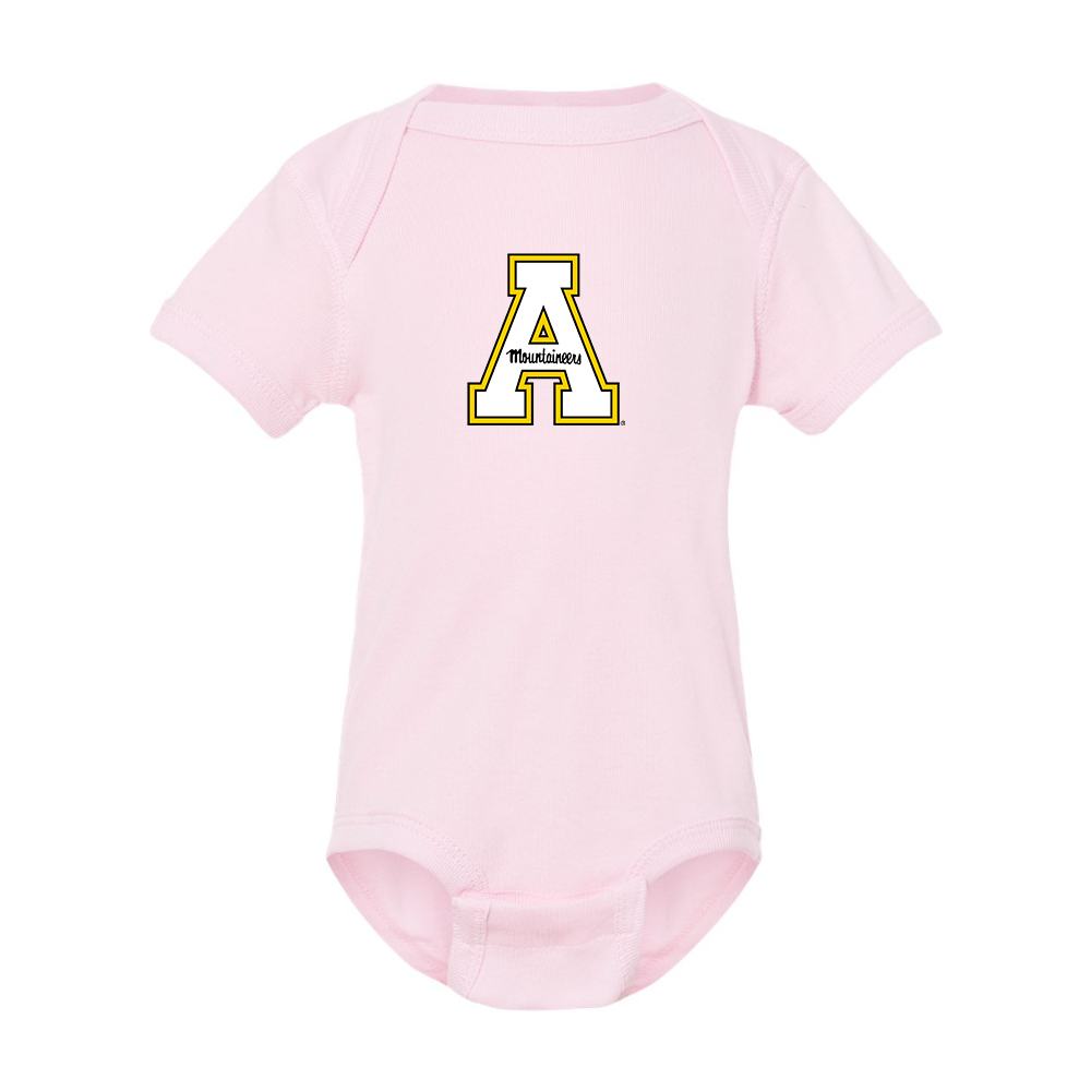 Appalachian State Mountaineers  Rabbit Skins Infant Baby Rib Bodysuit