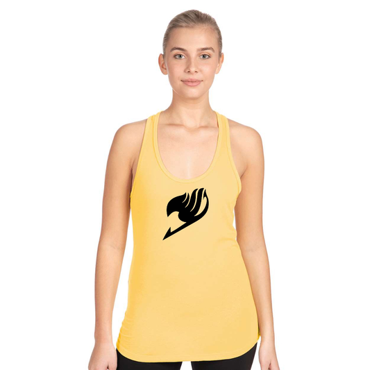Women's  Fairy Tail  Next Level Ideal Racerback Tank