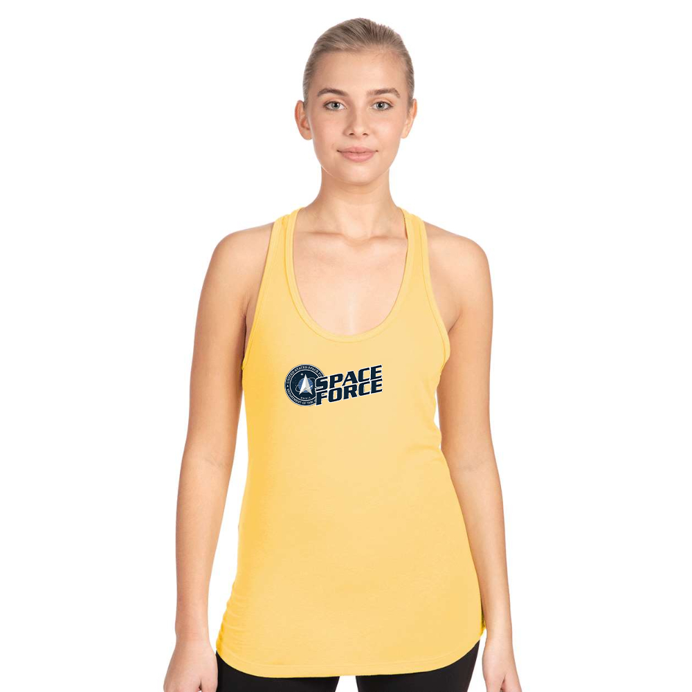 Women's  Space Force Next Level Ideal Racerback Tank