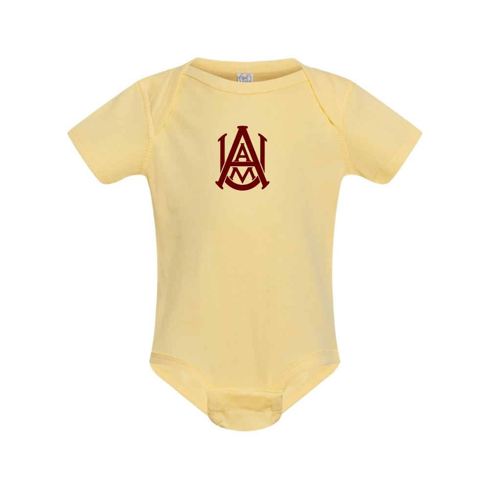 Alabama AM Bulldogs Rabbit Skins Infant Baby Rib Bodysuit