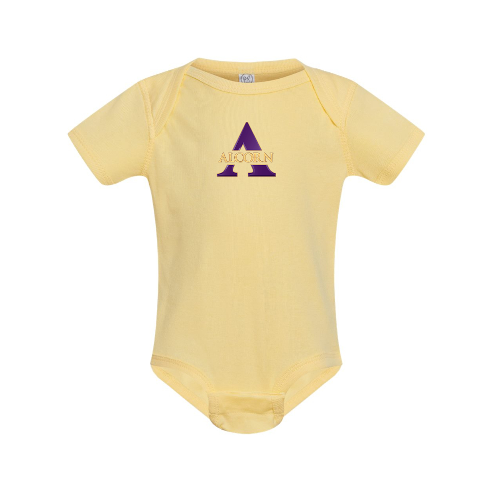 Alcorn State Braves Rabbit Skins Infant Baby Rib Bodysuit