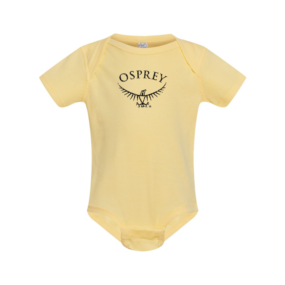Osprey Black Rabbit Skins Infant Baby Rib Bodysuit