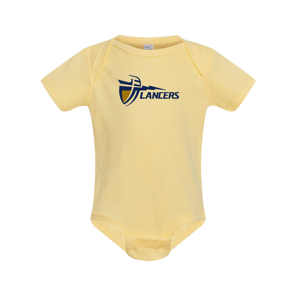 California Baptist Lancers  Rabbit Skins Infant Baby Rib Bodysuit